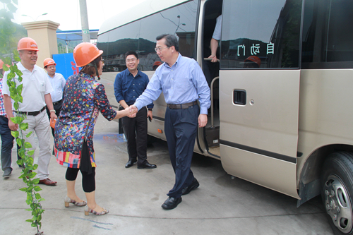 中共丽水市委书记王永康一行莅临艾莱依调研 新闻配图