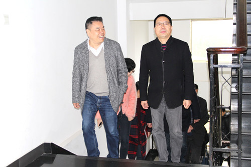 省国税局徐海荣处长一行莅临艾莱依参观指导 新闻配图