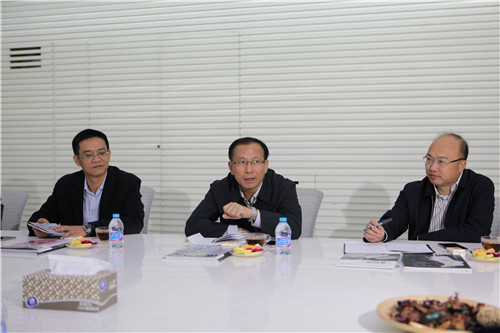丽水市委书记史济锡莅临艾莱依上海公司参观指导 新闻配图