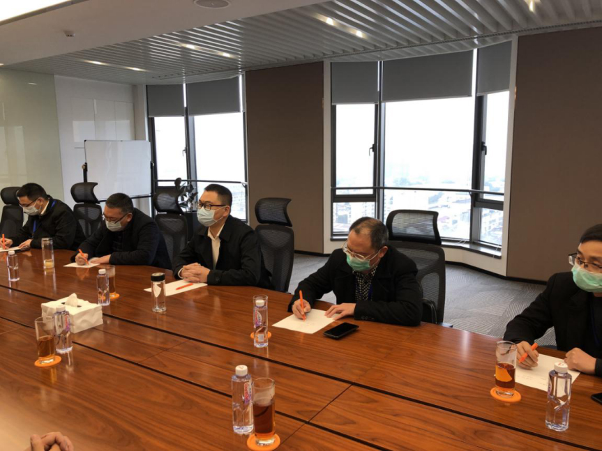 丽水市莲都区区长陈豪等领导一行莅临艾莱依参观指导 新闻配图