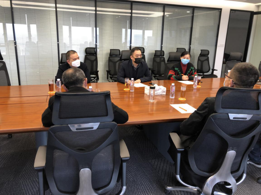 丽水市莲都区区长陈豪等领导一行莅临艾莱依参观指导 新闻配图