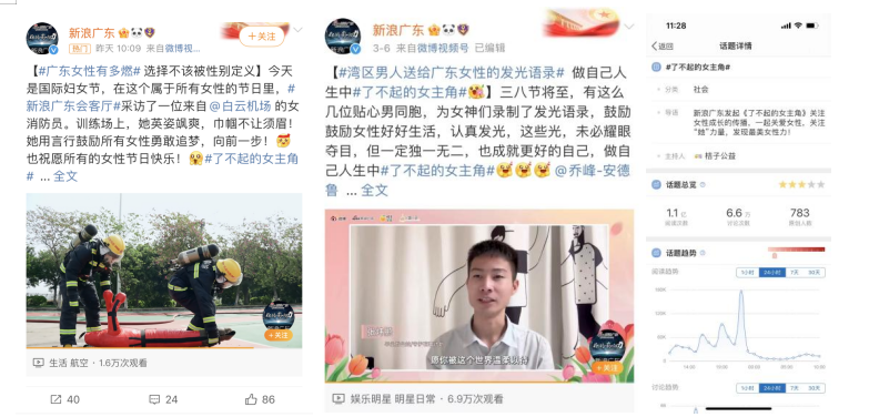 携手新浪关注“她”力量,艾莱依助力妇女节公益活动 新闻配图