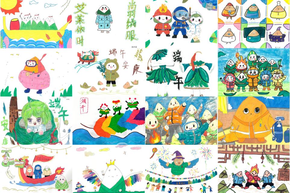 羽你童行·粽夏奇想:艾莱依亲子画展以童心重构端午时尚美学 新闻配图