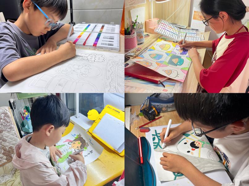 羽你童行·粽夏奇想:艾莱依亲子画展以童心重构端午时尚美学 新闻配图