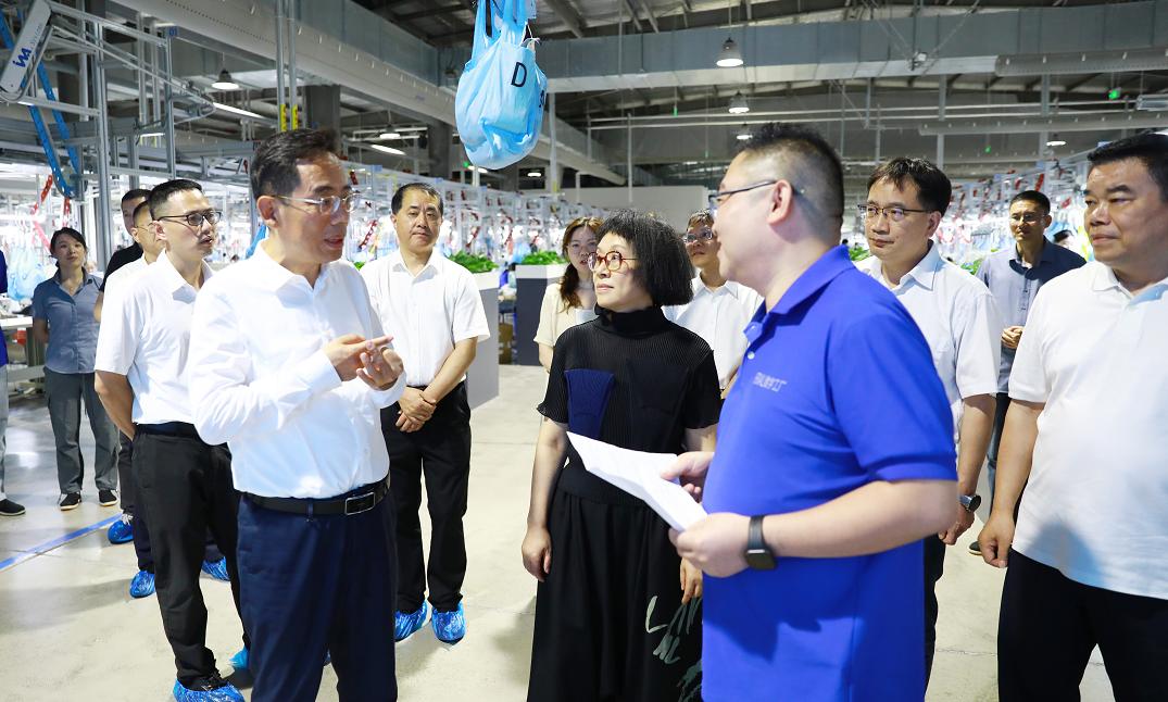 丽水市委书记吴舜泽一行莅临艾莱依调研指导 新闻配图